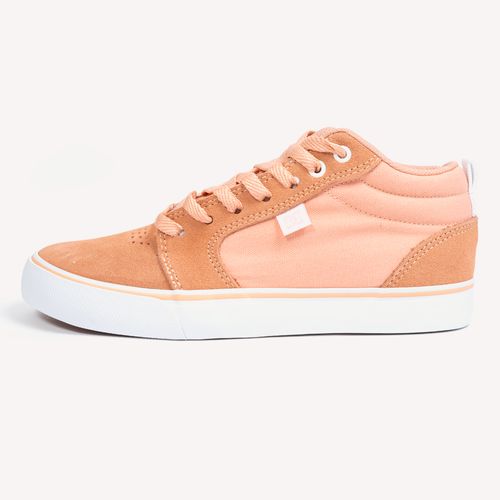 Tênis DC Shoes Anvil La Mid W Peach/Peach/White
