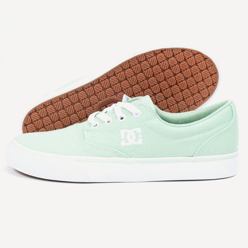 Tênis DC Shoes New Flash 2 Tx W Mint/White/White