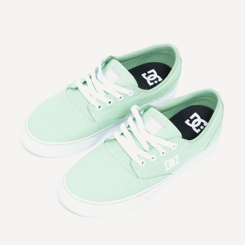 Tênis DC Shoes New Flash 2 Tx W Mint/White/White