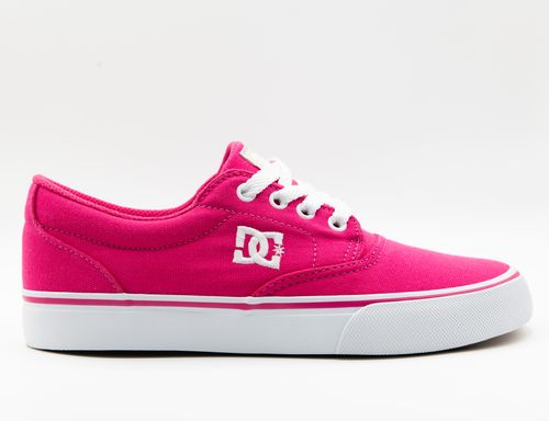 Tênis DC Shoes New Flash 2 Tx W Pink/White/White