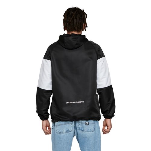 Jaqueta DC Shoes St Track Jacket Preto/Branco