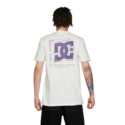 Camiseta DC Shoes M/C Mid Century Off White