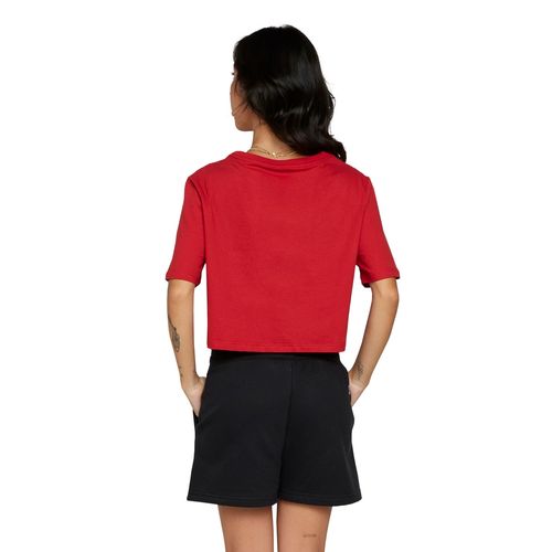 Camiseta DC Shoes M/C Shy Town Crop Vermelho